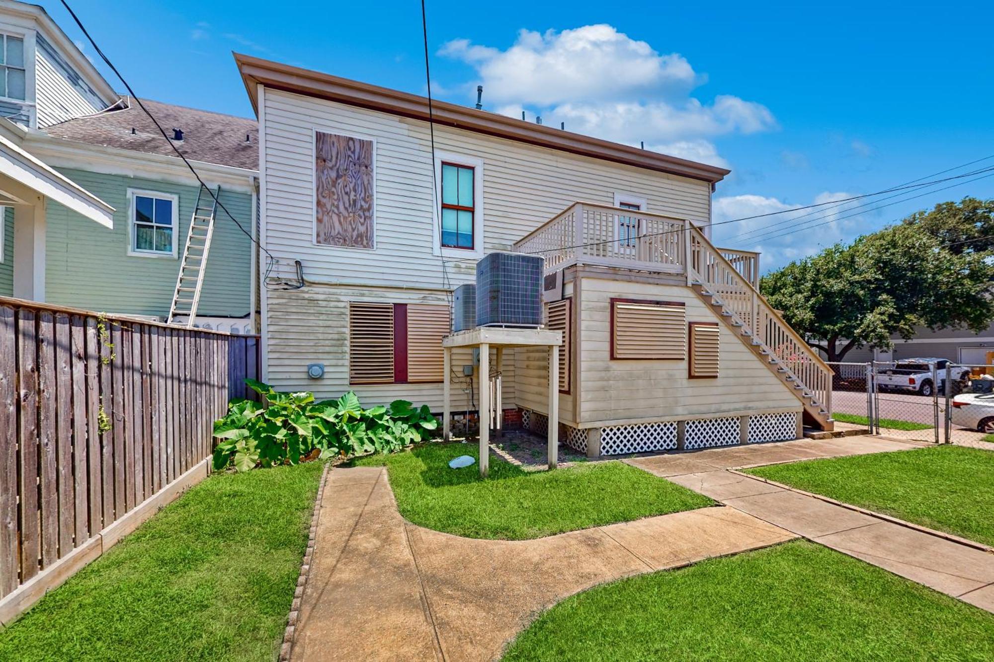 Appartamento Under The Avenue Galveston Esterno foto